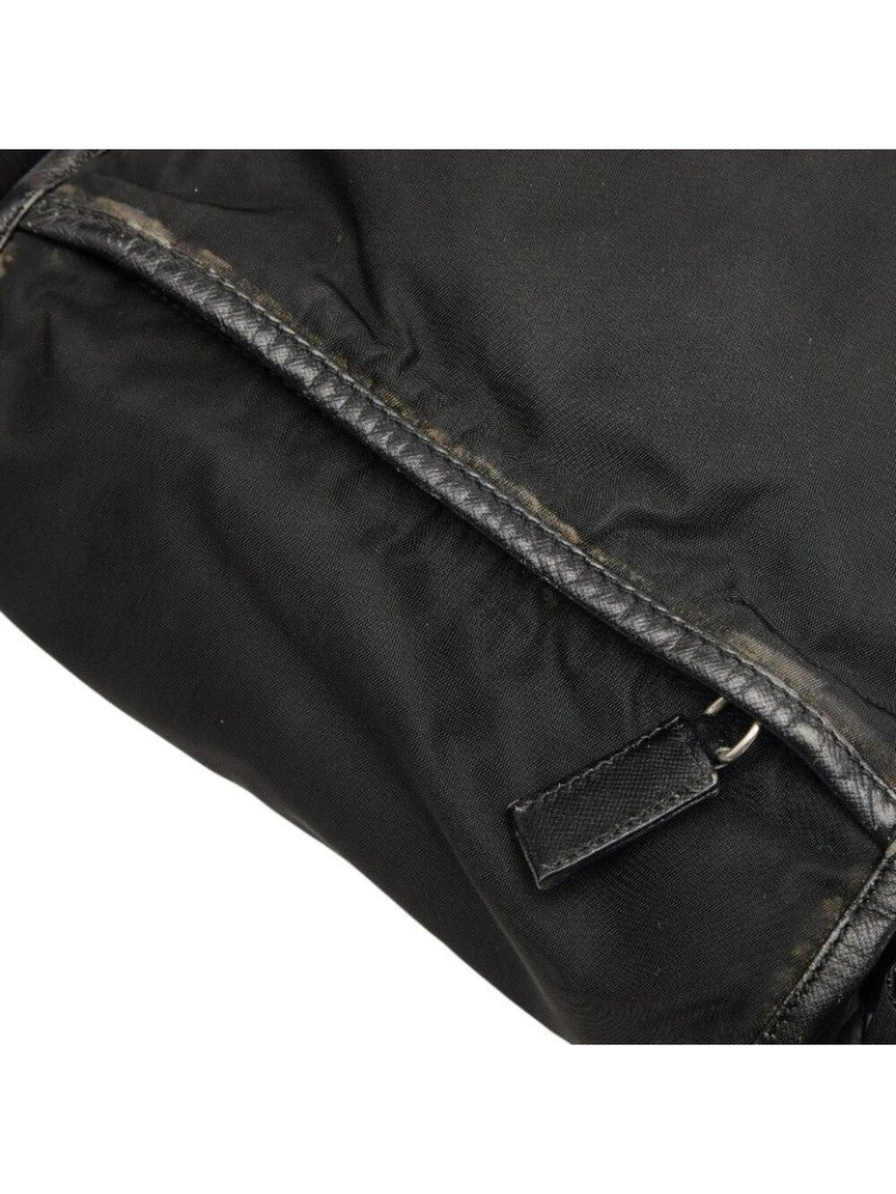 Prada Crossbody Shoulder Bag Black Nylon - Picture 8 of 10